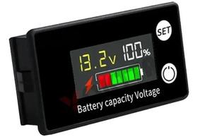 3X Voltímetro Digital Medidor Bateria 12V 24V 48V 72V