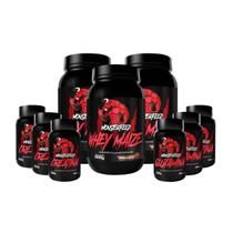 3x Whey (900g) + 3x Crea (100g) + 3x Glut (100g) - (900g) - Monsterfeed