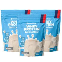 3x Whey Protein Concentrado Zero Lactose 900g New Nutrition