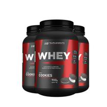 3X Whey Protein De Cookies 900G Hf Suplements