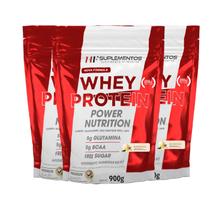 3x whey protein power nutrition refil 900g baunilha hf suple 3x whey protein power nutrition refil 900g baunilha hf suple