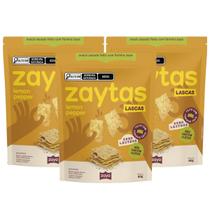 3x Zaytas Lemon Pepper Lascas Crocantes Vegana 80g