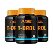 3x Zma T-Drol (60 cápsulas) - AGE - (60 cápsulas) - AGE