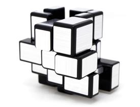 3x3x3 moyu mirror blocks prateado