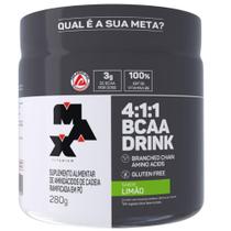 4:1:1 Bcaa Drink 280g Max Titanium Sabor Limão