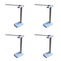 4 Abajur Luminária De Mesa Articulável 20 Leds Recarregável 4 Abajur Luminária De Mesa Articulável 20 Leds Recarregável