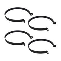 4 Abraçadeira 200mm 8 Polegadas Duto Churrasqueira, Fogões