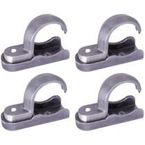 4 Abraçadeira Berço+unha Em Alumínio 1 Polegada Sieg 4 Abraçadeira Berço+unha Em Alumínio 1 Polegada Sieg