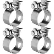 4 ABRACADEIRA MANGOTE 61 A 69mm AÇO REFORCADO 2 POLEGADA LARGA