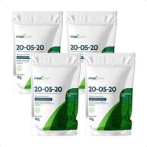 4 Adubo 20-05-20 Fertilizante Mineral Misto - 1kg Maxgreen 4 Adubo 20-05-20 Fertilizante Mineral Misto - 1kg Maxgreen