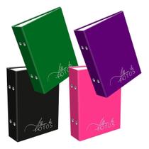 4 Albuns 10X15/120 Fotos Tot. 480 Fotos Varias Cores Escolha 4 Albuns 10X15/120 Fotos Tot. 480 Fotos Varias Cores Escolha