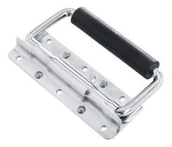 4 Alças De Metal Zincada Com Mola Para Case Tamanho Grande 4 Alças De Metal Zincada Com Mola Para Case Tamanho Grande
