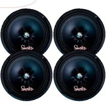 4 Alto Falante Woofer Snake 6 Pol Esv-280 280w Original