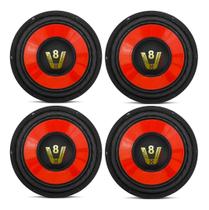 4 Alto Falantes 12 Pol. Compet Subwoofer 200w Rms 4 Ohms 4 Alto Falantes 12 Pol. Compet Subwoofer 200w Rms 4 Ohms