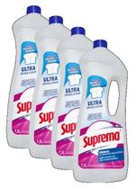 4 Alvejante Sem Cloro Ultra Branqueador Suprema 1,5 Litros 4 Alvejante Sem Cloro Ultra Branqueador Suprema 1,5 Litros
