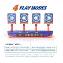 4 Alvos Eletrônicos E Automáticos 3 Displays Dardos Nerf, 4 Alvos Eletrônicos E Automáticos 3 Displays Dardos Nerf,