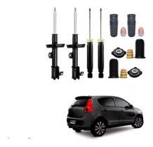 4 Amortecedor 4 Kit Novo Palio Attractive 2011 2012 2013 14