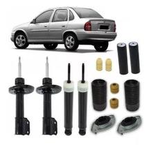 4 Amortecedor 4 Kit Suspensão Corsa Classic 2006 2007 2008