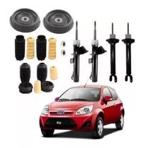 4 Amortecedor 4 Kit Suspensão Ford Ka 2010/ 2011/ 2012