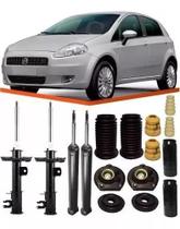 4 Amortecedor 4 Kit Suspensão Punto 2008 A 2016 4 Amortecedor 4 Kit Suspensão Punto 2008 A 2016