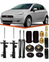 4 Amortecedor 4 Kit Suspensão Punto 2008 A 2016