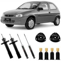 4 Amortecedor Chevrolet Corsa 95 a 2003 Dianteiro Traseiro Cofap e Kit