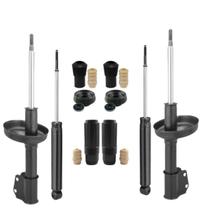 4 Amortecedor Dianteiro + Traseiro Nakata Renault Sandero 2007 A 2014 +Kit Batente