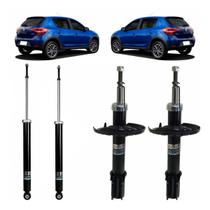 4 Amortecedor Dianteiro+Traseiro Renault Logan 1.0 2014 A 2020 Nakata