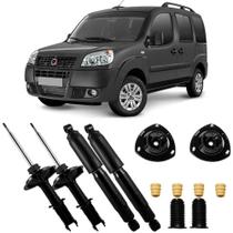 4 Amortecedor Fiat Doblo Attractive Essence 2004 a 2013 Dianteiro Traseiro Monroe e Kit