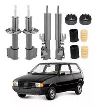 4 Amortecedor Kit Suspensão Fiat Uno 94 95 96 97 98 99