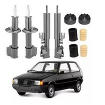 4 Amortecedor+ Kit Suspensão Fiat Uno 94 95 96 97 98 99