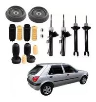 4 Amortecedor Kit Suspensão Fiesta 1998 1999 2000 2001