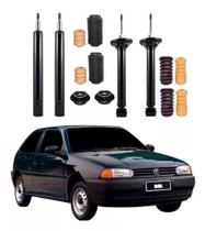4 Amortecedor Kit Suspensão Gol Bola 96 97 98 99 00 01