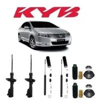 4 Amortecedor Kit Suspensão Honda City 2009 2010 2011 2012