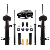 4 Amortecedor Monroe Ecosport 2008 + Kit Batente Dianteiro/Traseiro