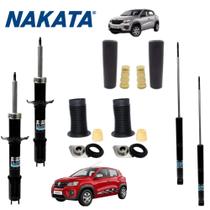 4 Amortecedor Nakata Diant+Tras+Kit Coifa Renault Kwid 20 21