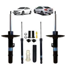 4 Amortecedor Nakata Dianteiro+Traseiro+ Kit Batente Civic G10 2016 2017 4 Amortecedor Nakata Dianteiro+Traseiro+ Kit Batente Civic G10 2016 2017