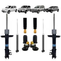 4 Amortecedor Nakata Fiat Uno 2010 A 2021 + Kit Batente