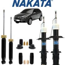 4 Amortecedor Nakata + Kit Batente Novo Palio Way 2016