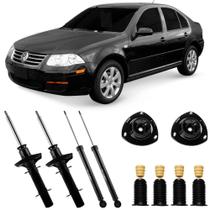 4 Amortecedor Volkswagen Bora 2000 a 2011 Dianteiro Traseiro Cofap Turbogas e Kit