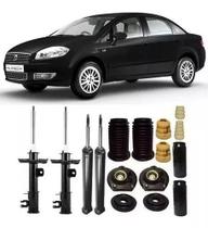 4 Amortecedor4 Kit Suspensão Linea 2012
