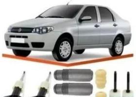 4 Amortecedores 4 Molas 4 Batentes Gol G4