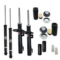 4 Amortecedores Kayaba Klassic + Kits Batente VW Fox Polo Spacefox 1.6 8v