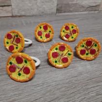 4 Anéis Porta Guardanapo Pizza - Criarte Opções