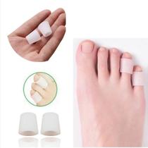 4 Anel Protetor Dedos Silicone Anti Calos Bolha Tênis Sapato 4 Anel Protetor Dedos Silicone Anti Calos Bolha Tênis Sapato