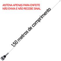 4 Antena Móvel Aço Inox Estética Enfeite 1,50 Metros Aquário 4 Antena Móvel Aço Inox Estética Enfeite 1,50 Metros Aquário