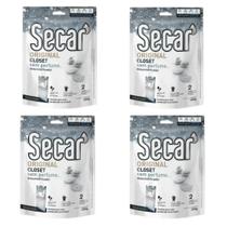 4 Antimofo Secar Sem Perfume 250g Contra Mau Cheiro Odores Bolor Fungos Bactérias Desumidificador Antiumidade Guarda Roupa Armário Balcão 4 Antimofo Secar Sem Perfume 250g Contra Mau Cheiro Odores Bolor Fungos Bactérias Desumidificador Antiumidade Guarda Roupa Armário Balcão