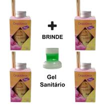 4 Aromatizador Ambiente 100ml Perfume Casa Difusor Vareta Aromatizante Marca Luz Aromas - Envio Já