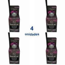 4 Aromatizador Vareta Ambiente Chá Branco Ameixa Orquídea Negra Difusor Aromas Casa 250ml - Envio Já Cor:Orquídea Negra