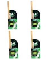 4 Aromatizadores Ambiente Citronela 270ml Amazônia - Amazônia Aromas